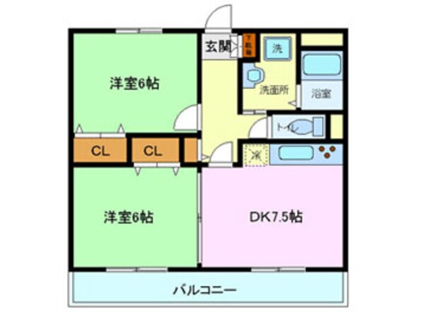 ユアーズホームの物件間取画像